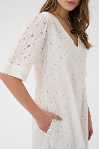Robe 'CUAdelfine' CULTURE en blanc