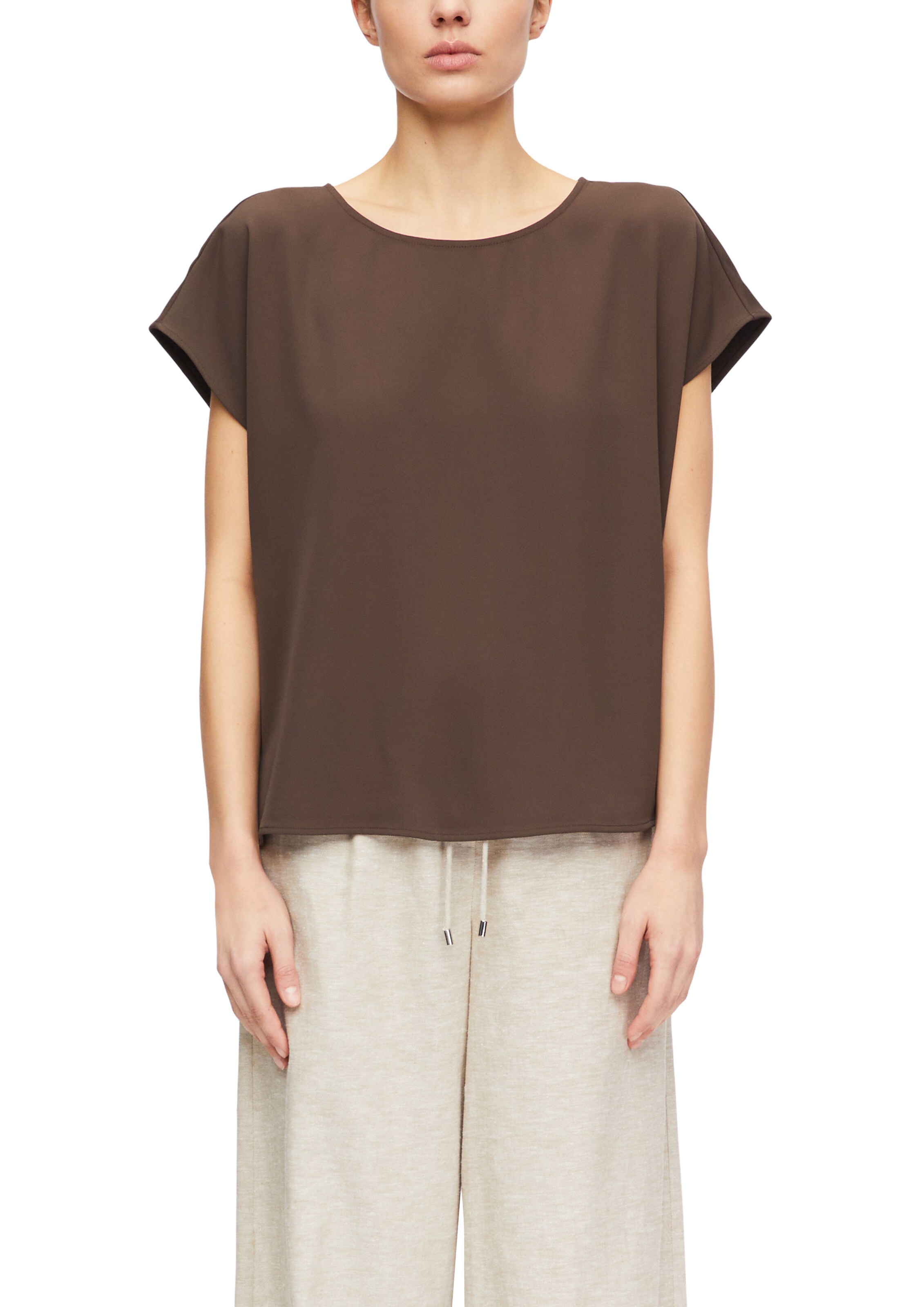 COMMA Blouse in Bruin