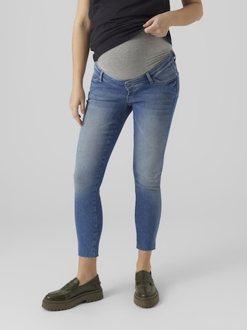 MAMALICIOUS Slim fit Jeans 'AKOSTA' in Blue: front