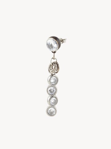 YParis - Pendientes 'Boucle Ronya BS' en plata: frente