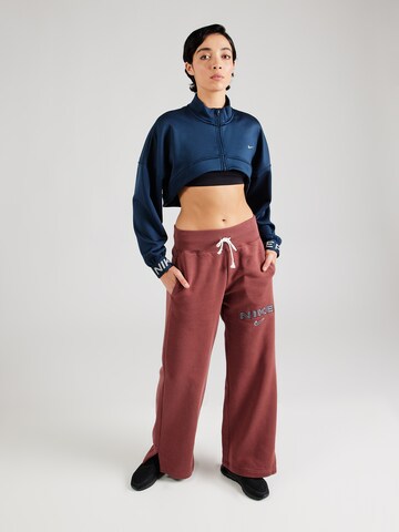 NIKE - Sudadera con cremallera deportiva 'Pro' en azul