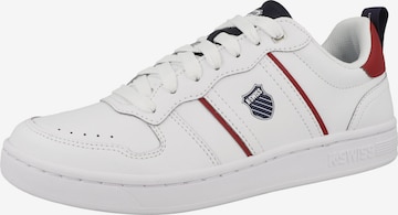 K-SWISS Sneakers laag 'Lozan Match' in Wit: voorkant