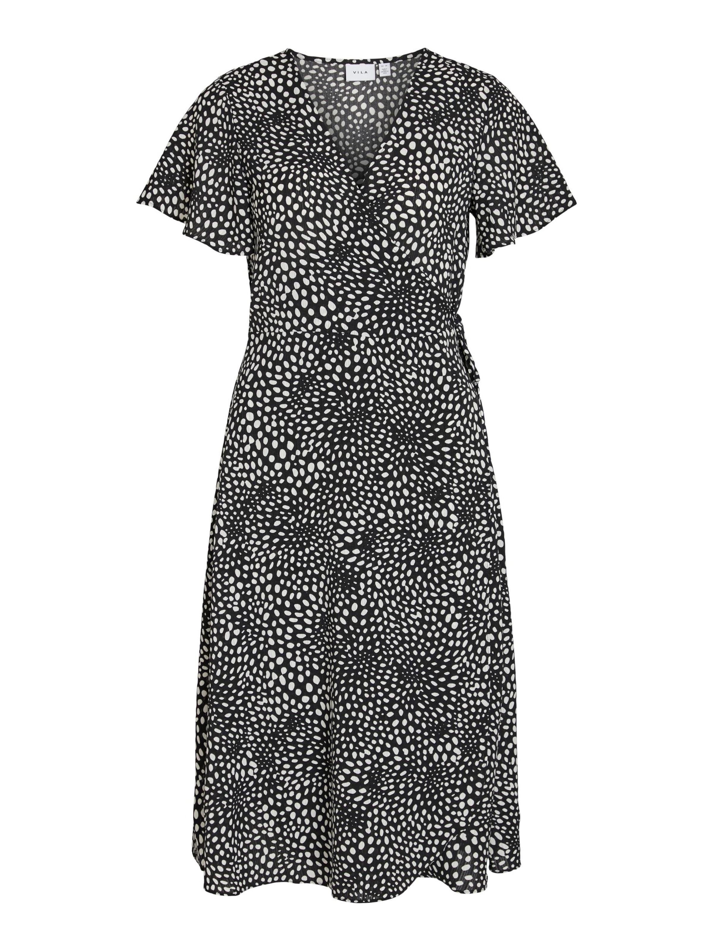 VILA Платье 'VILovie' в Черный: спереди