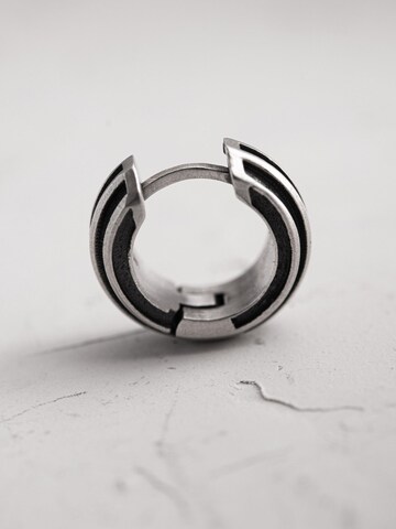 REYTEL - Pendientes 'FOCUS' en plata