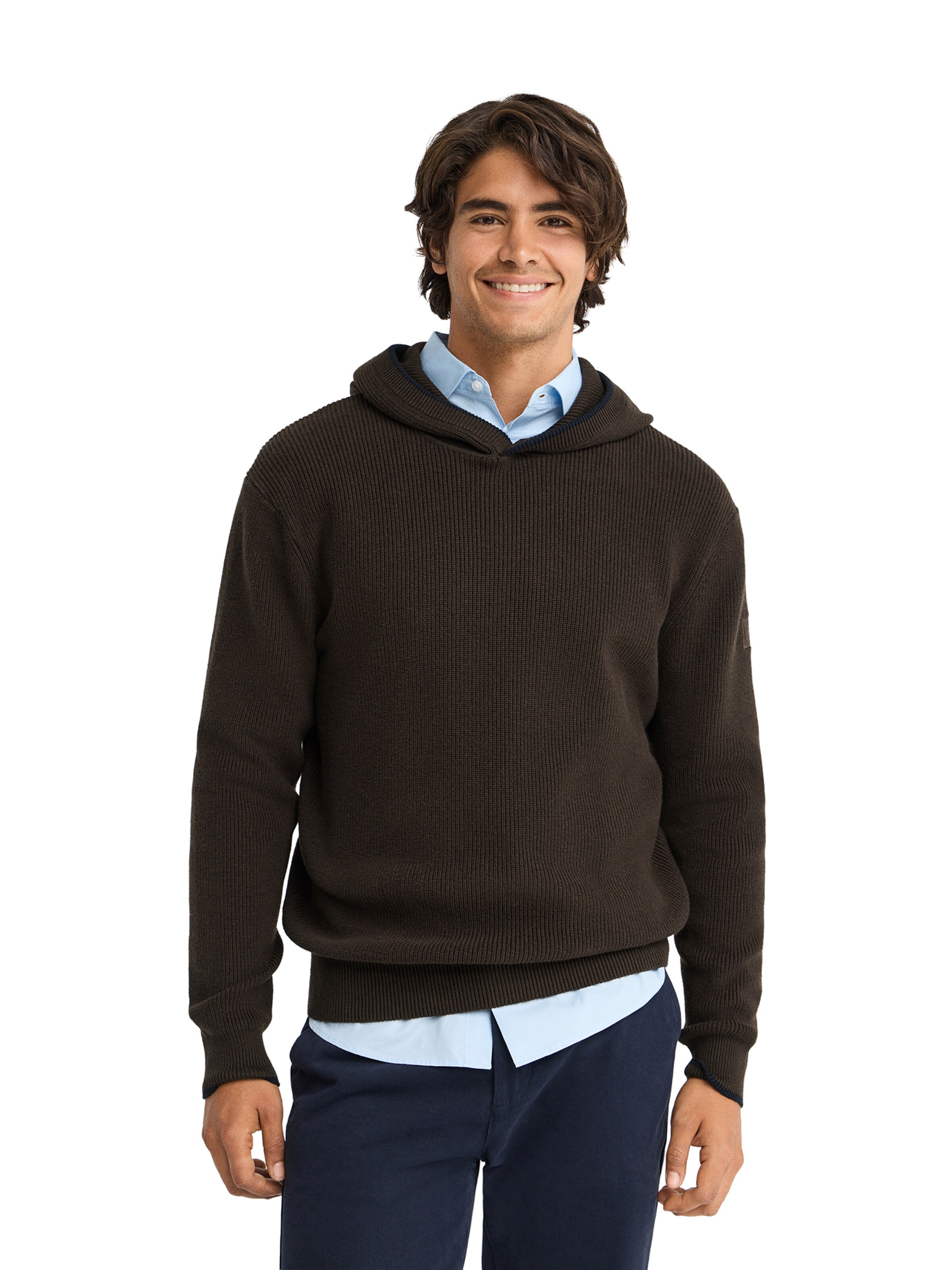 Polo Club Pullover in Braun: Vorderseite