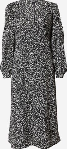 Monki Dress in Black: front