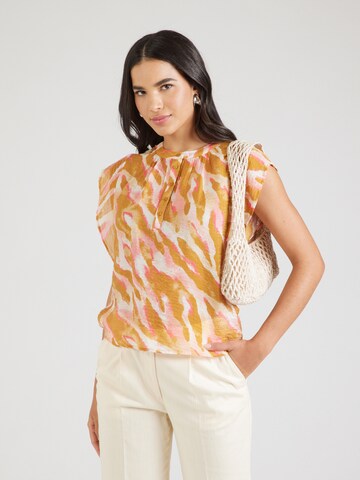 VILA Blouse 'VILYRIA SOA' in Brown: front