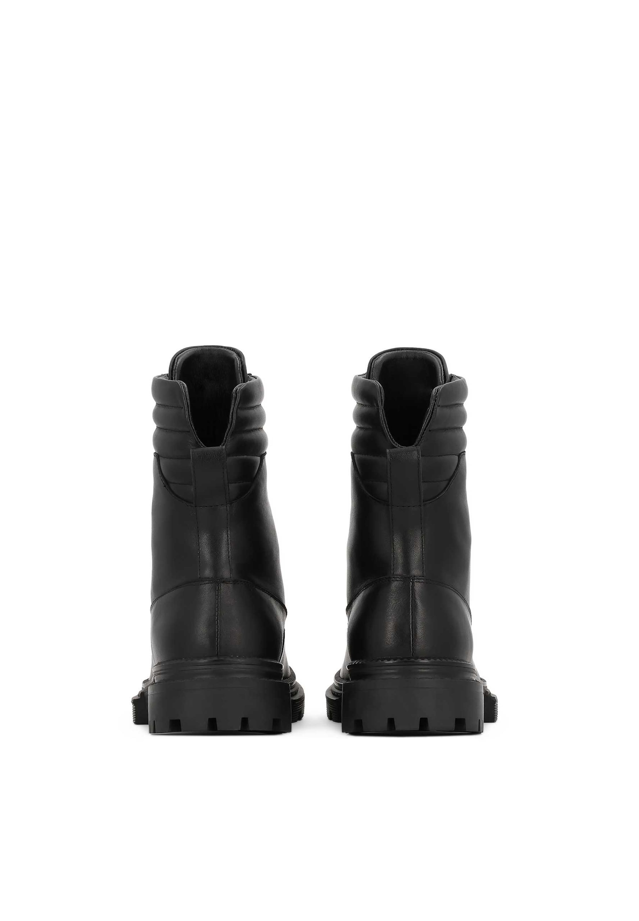 Kazar Fűzős csizma - fekete