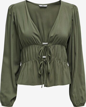 ONLY Blouse 'TARA' in Green: front