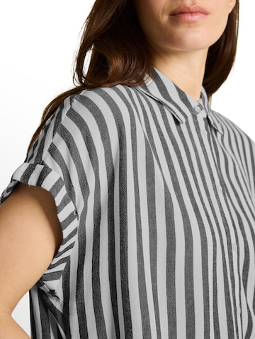 TOM TAILOR Bluse i blå