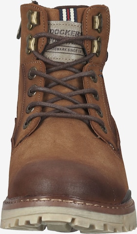 Dockers by Gerli Lace-Up Boots in Brown