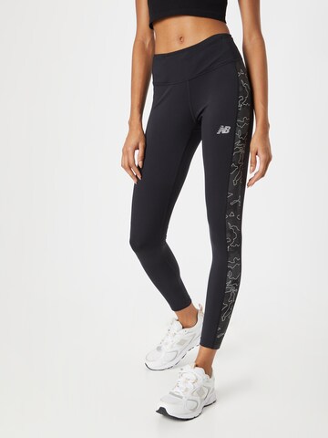 new balance Skinny Urheiluhousut värissä harmaa: edessä