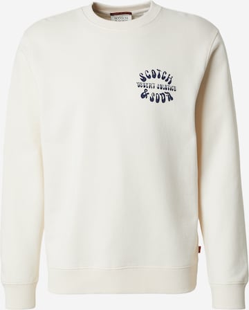 SCOTCH & SODA Collegepaita värissä beige: etupuoli