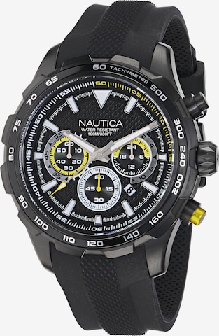 NAUTICA Analog Watch 'NST' in Black: front