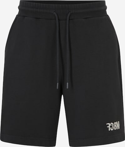 Pantaloni 'Lukas' FCBM pe negru / alb, Vizualizare produs