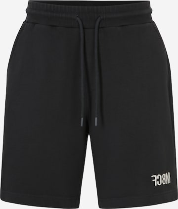 Regular Pantalon 'Lukas' FCBM en noir : devant