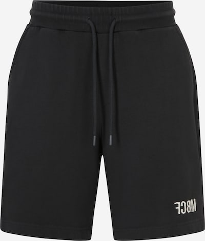 Pantaloni 'Lukas' FCBM di colore nero / bianco, Visualizzazione prodotti