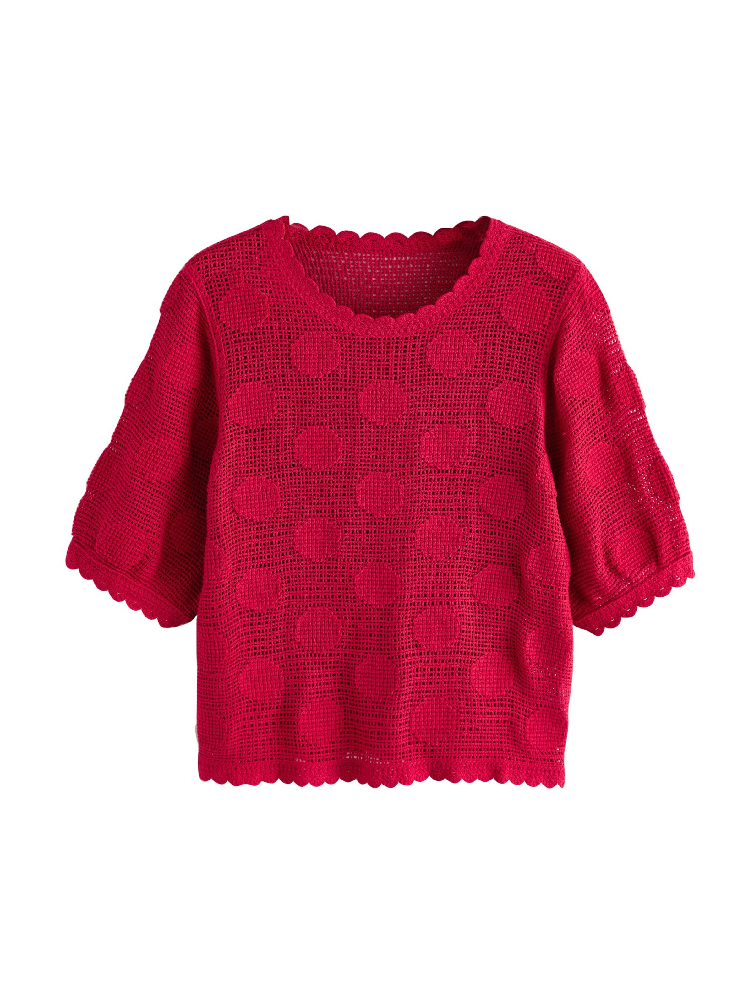 Next - Pullover em vermelho: frente
