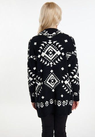 IZIA Knit cardigan 'Gaya' in Black