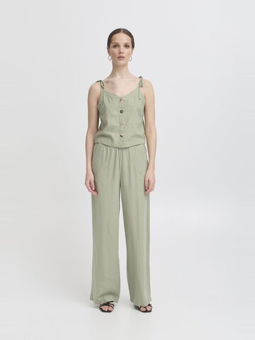 ICHI Top ' IHLINNO ' in Green