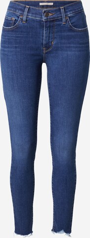 LEVI'S ® Jeans '710 Super Skinny' in Blauw: voorkant