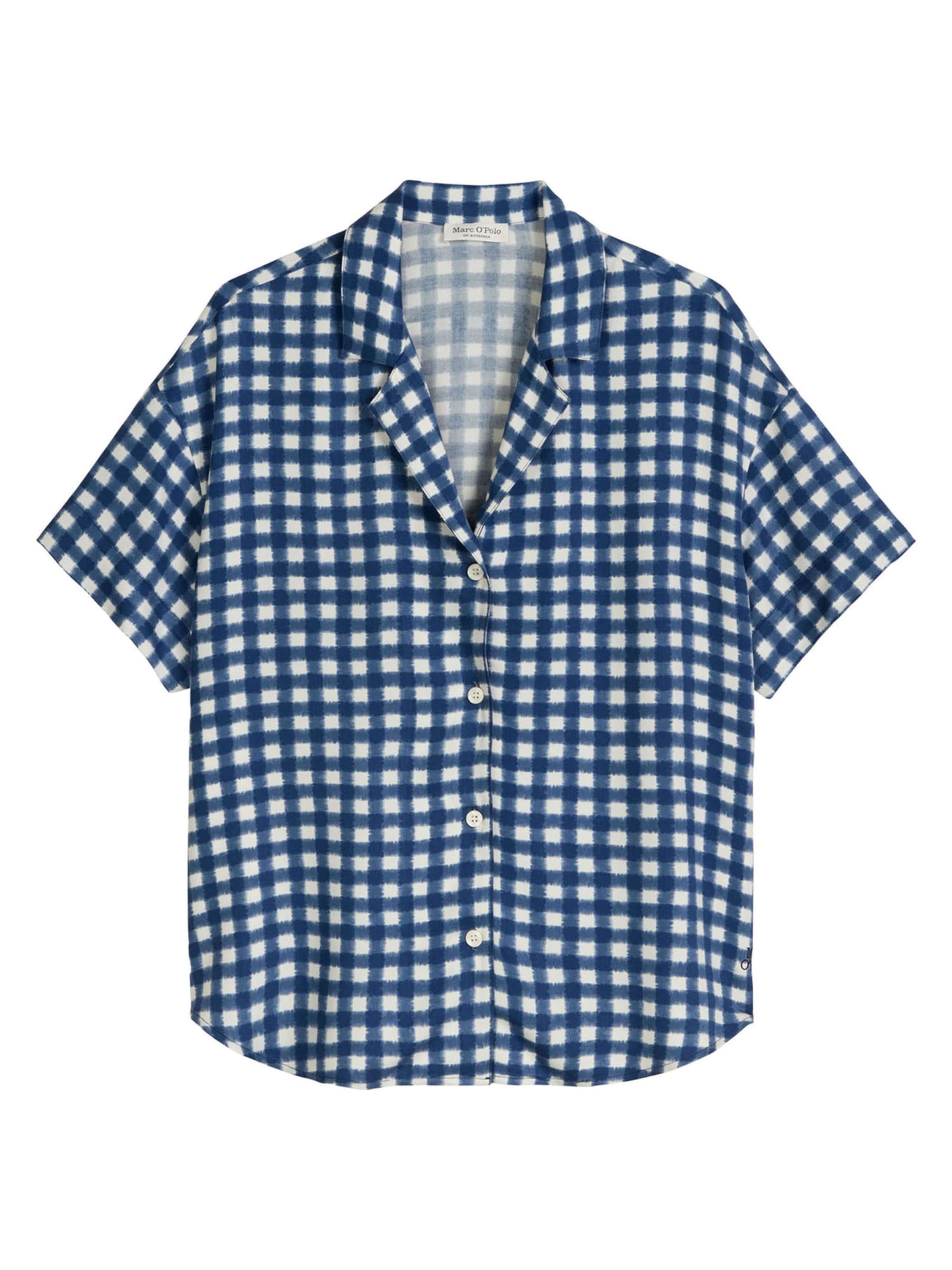 Marc O'Polo Pajama shirt ' Mix N Match ' in Blue: front