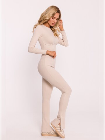 made of emotion Skinny Leggings in Beige