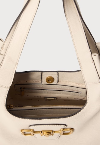 GUESS - Mala de ombro 'SUNSET' em bege