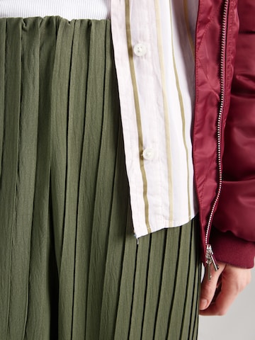 ABOUT YOU - Loosefit Pantalón 'Gina' en verde