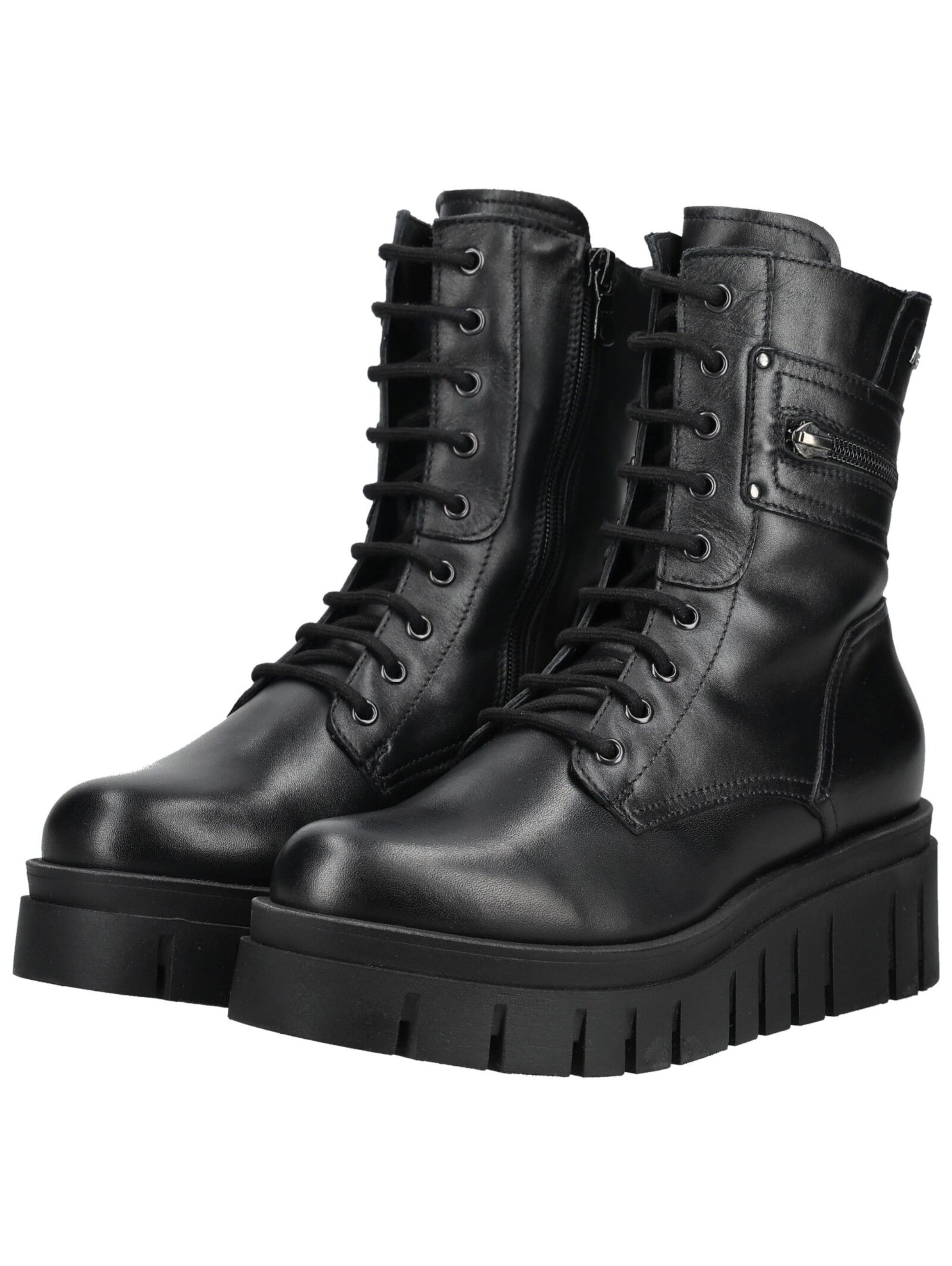 Bottines à lacets Nero Giardini en noir