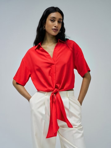 Salsa Jeans Blouse in Red: front
