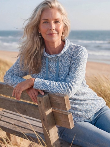 Sweat-shirt Goldner en bleu