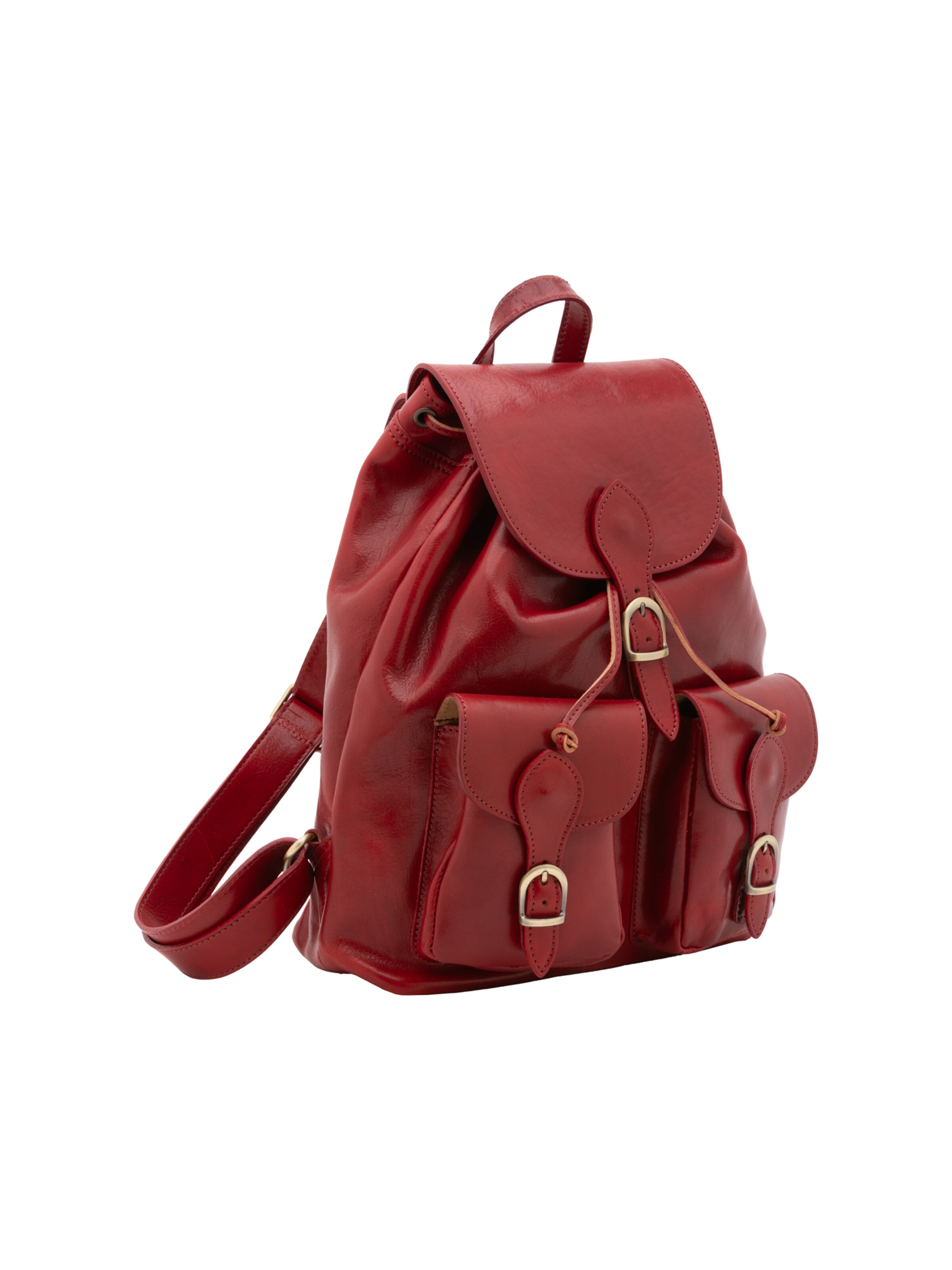 Viola Castellani Backpack in Red: front