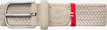 Ceinture 'LA BOUCLE KNOKKE CINTURA CINTURA' La Boucle en blanc : devant