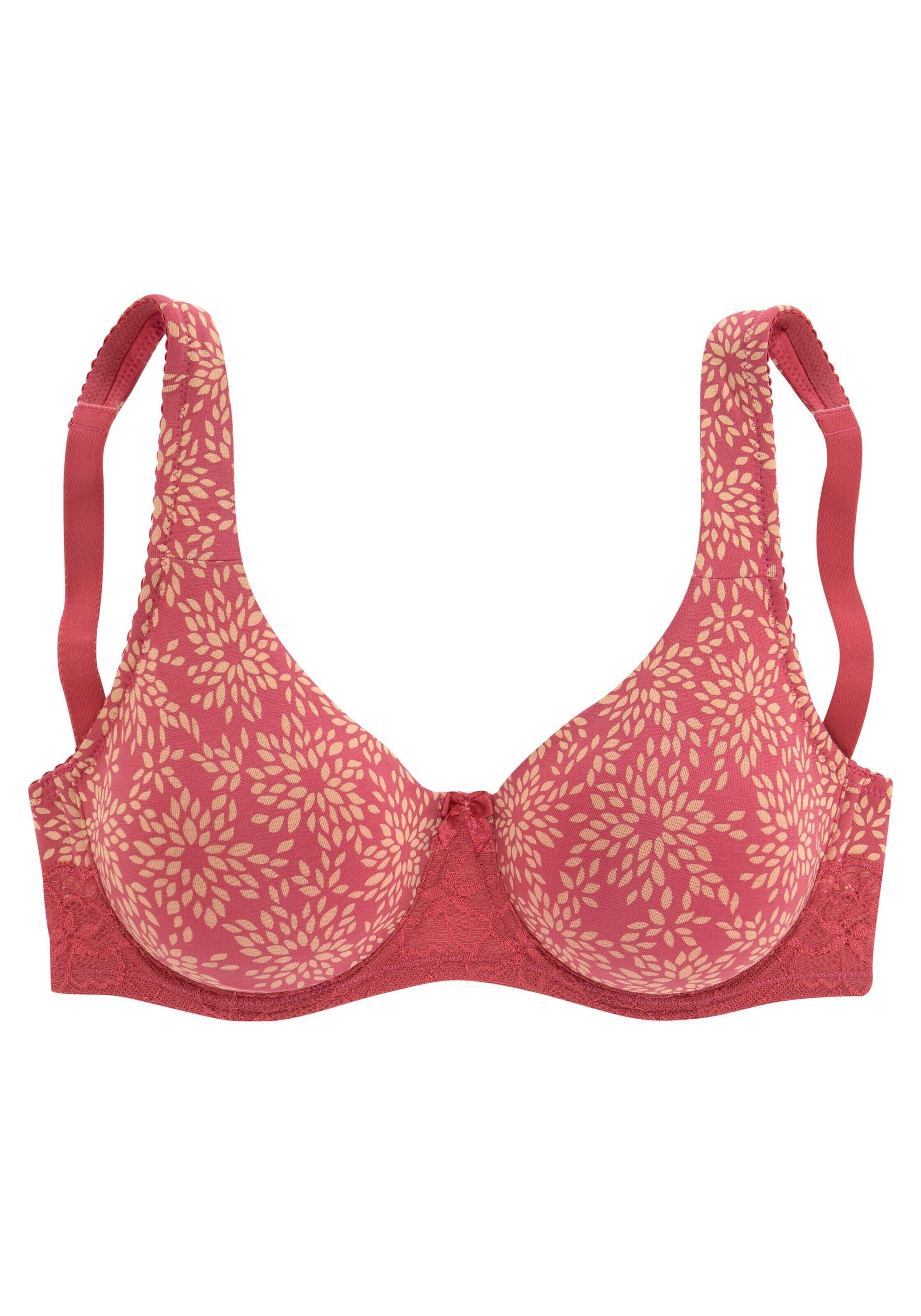 NUANCE Бюстгальтер в Ярко-розовый: спереди