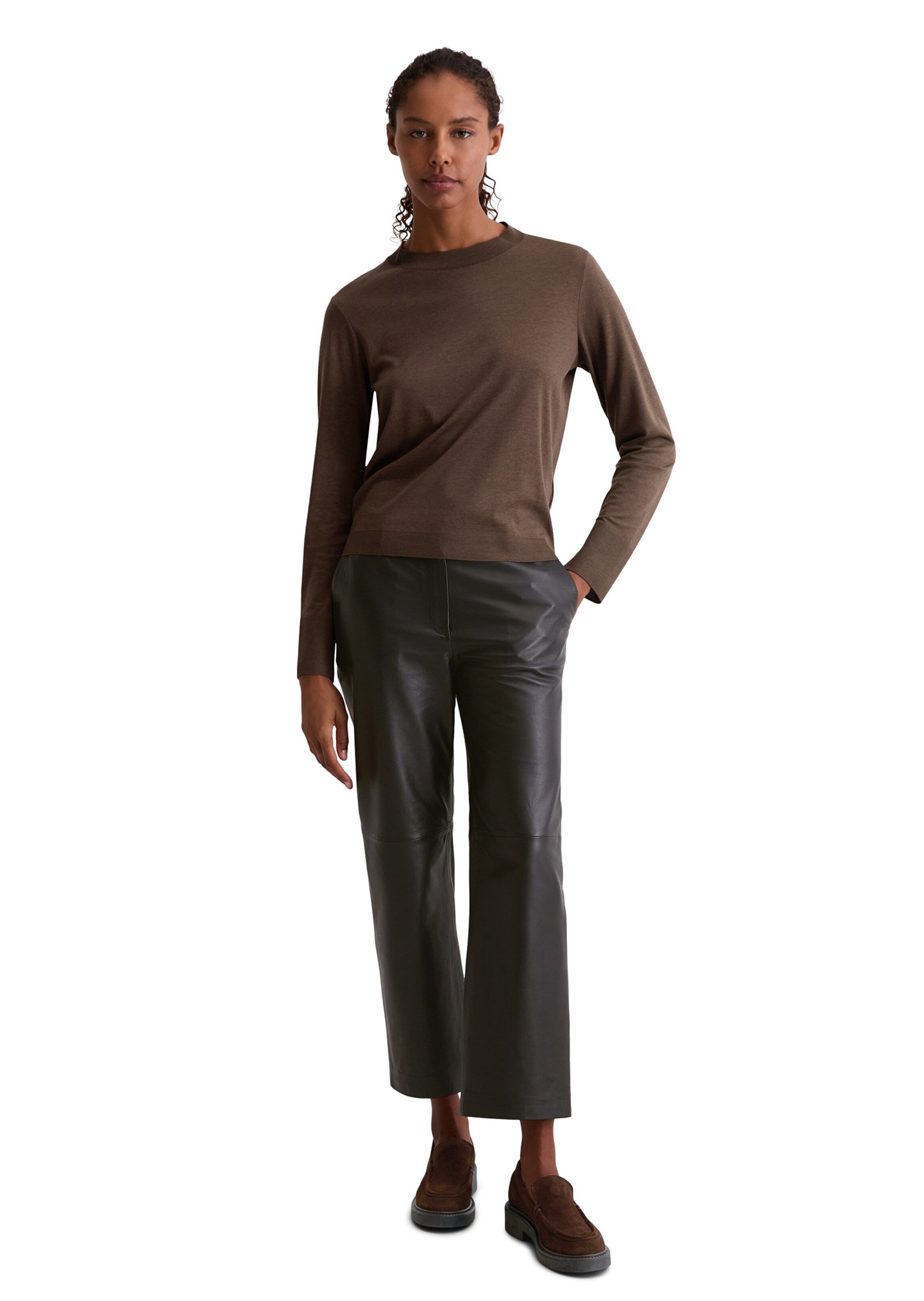 Marc O'Polo Shirt in Braun