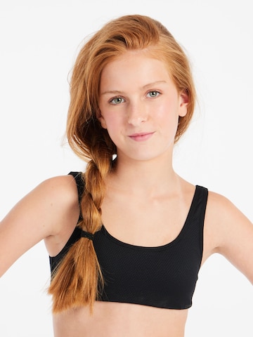 PROTEST Bustier Bikini 'PRTRose JR' in Schwarz