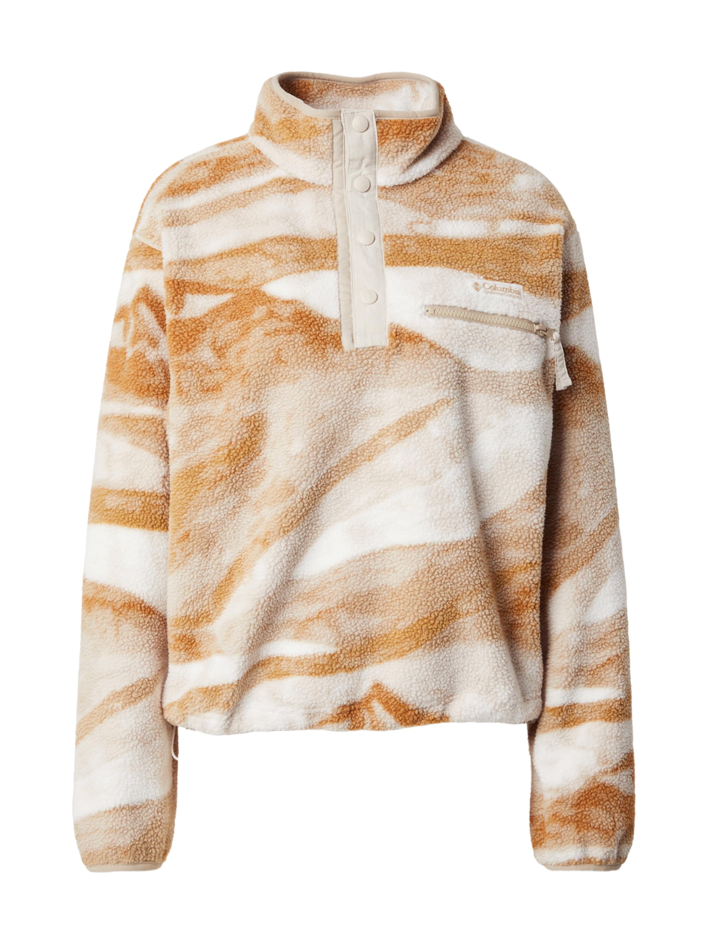COLUMBIA Sportpullover 'Helvetia II' in Weiß: Vorderseite