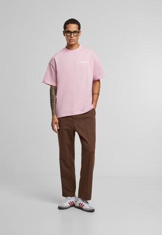 Another Cotton Lab Shirt 'Offline Scribble' in Pink