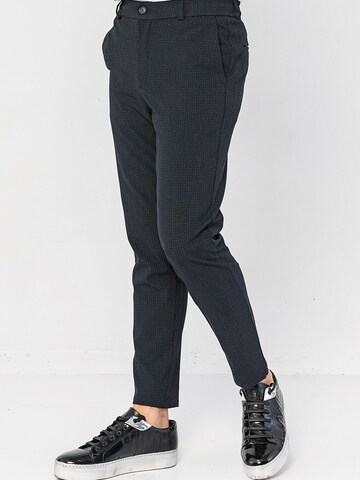 Ron Tomson Tapered Broek in Blauw