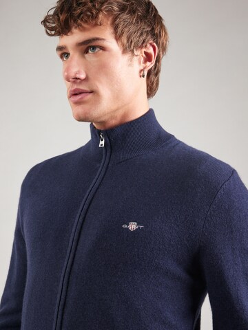 GANT Knit cardigan in Blue