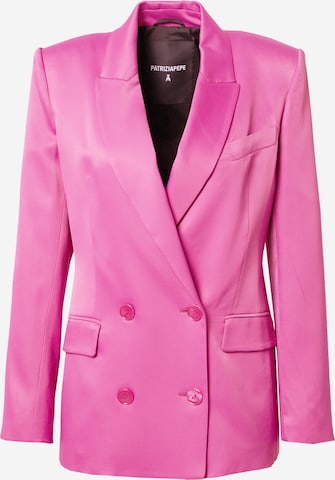 Blazer PATRIZIA PEPE en rose : devant