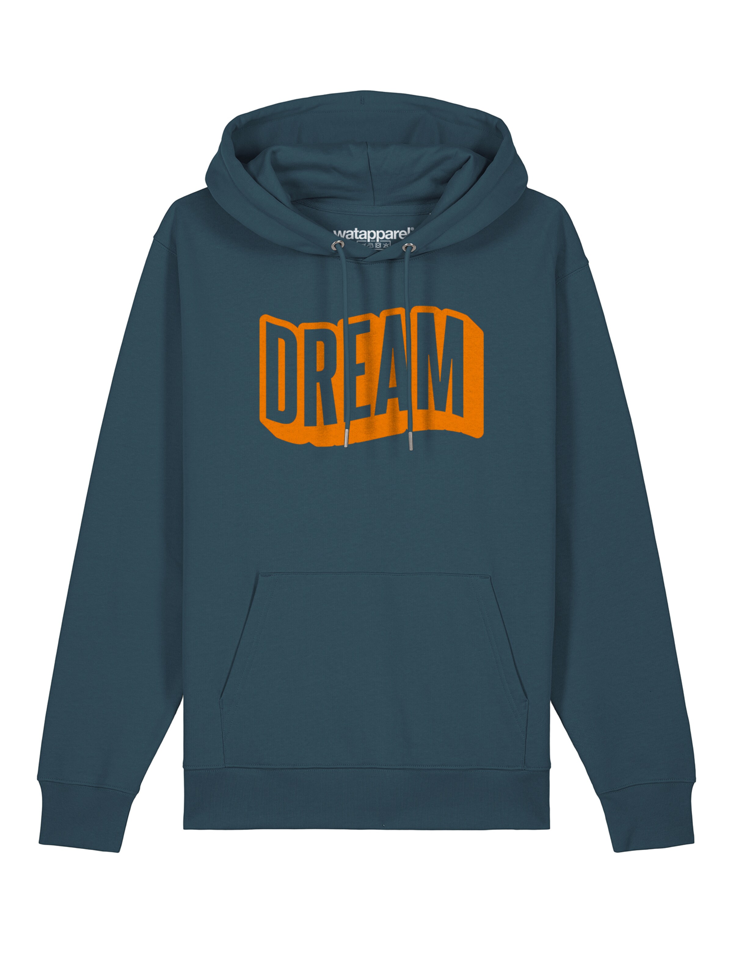 Watapparel Sweatshirt 'Dream' in Blauw: voorkant