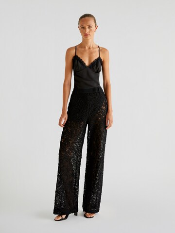 regular Pantaloni 'Lace' di Scalpers in nero