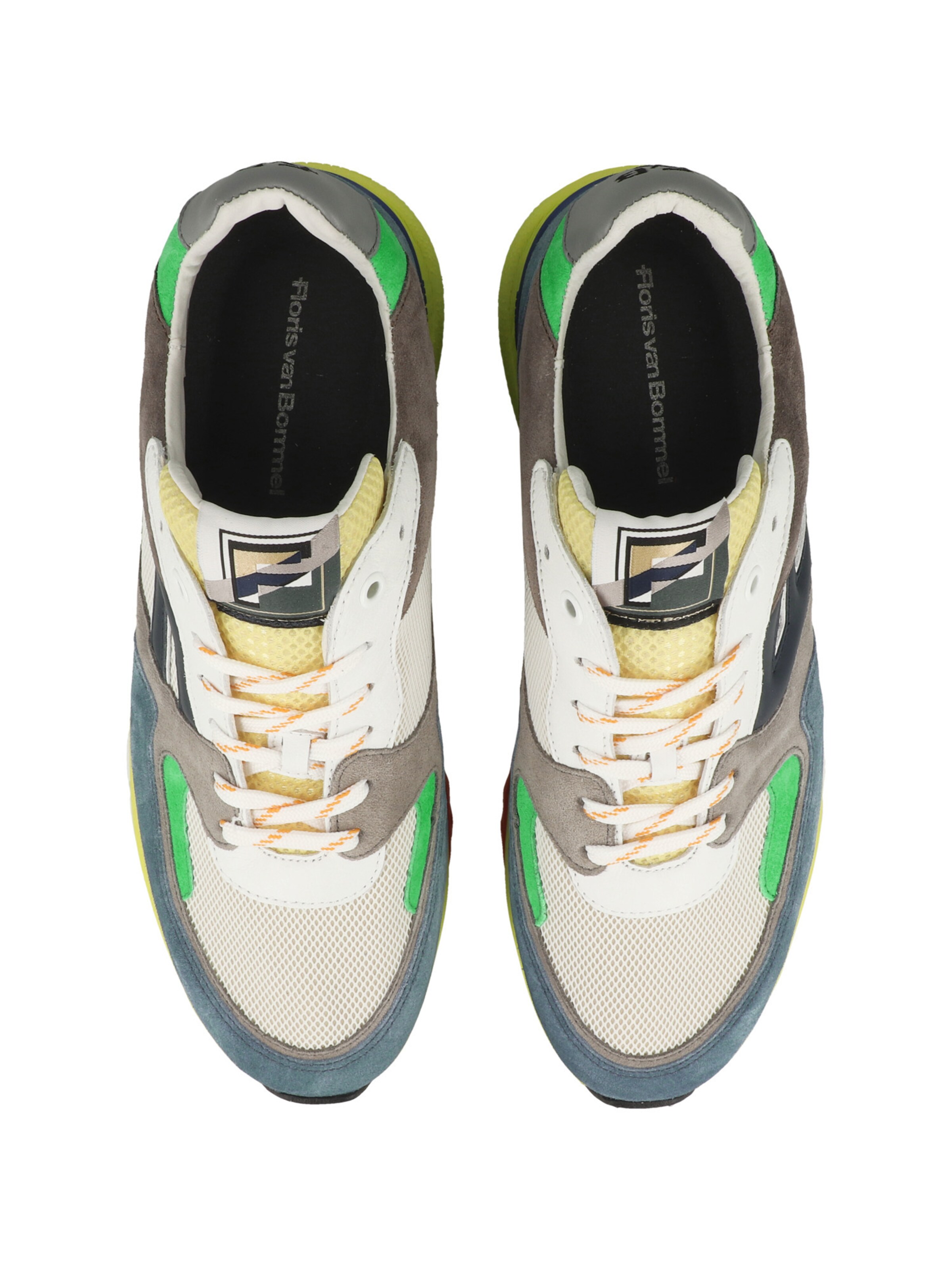 Floris van Bommel Platform trainers 'De Treener 01' in Green