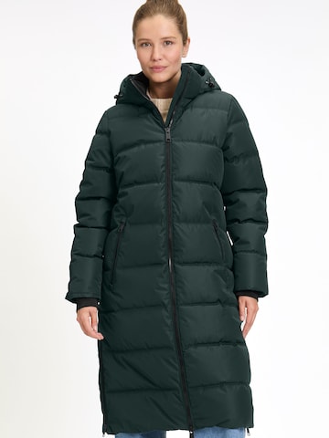 New View Wintermantel in Blauw: voorkant