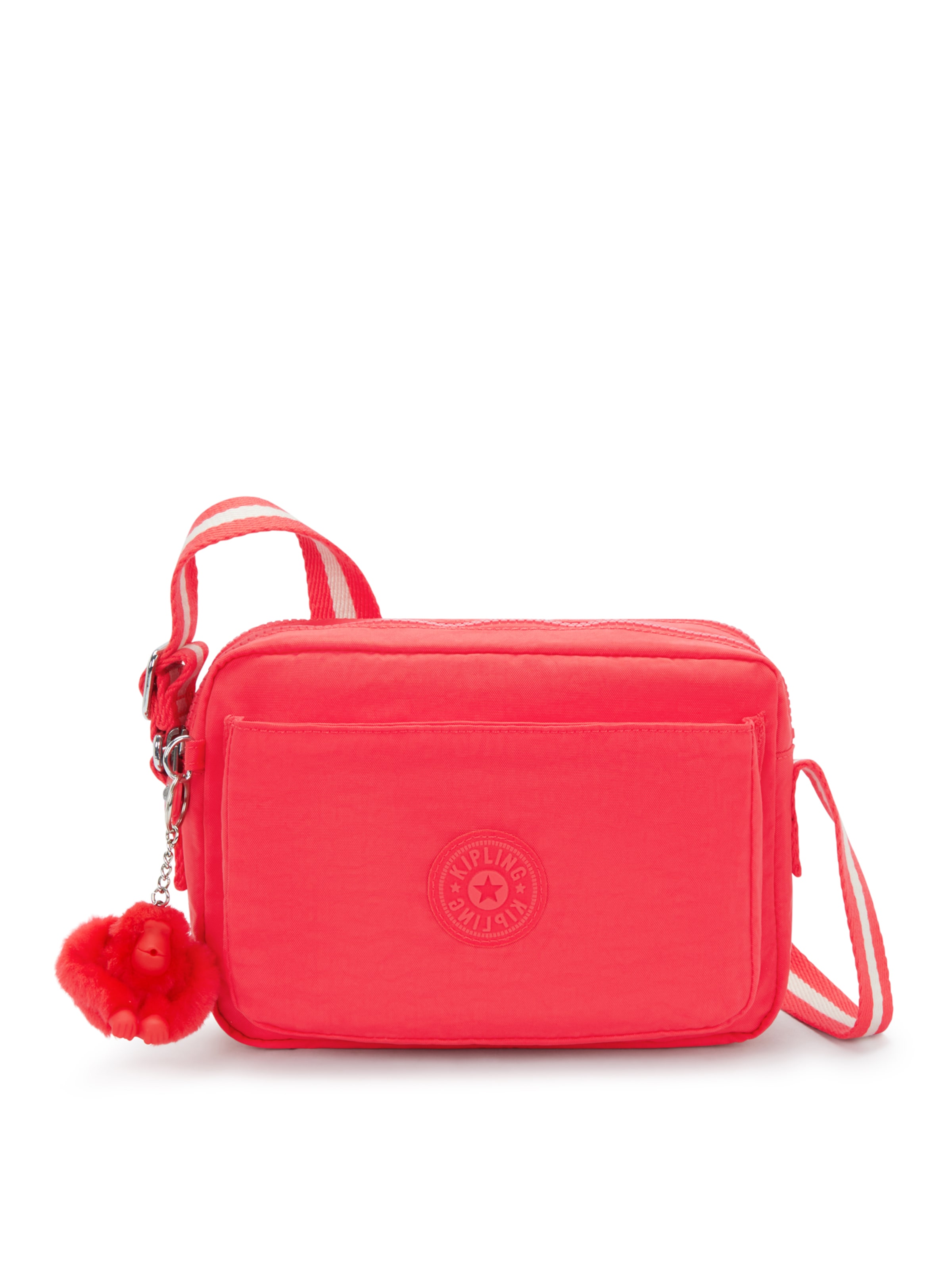 KIPLING Õlakott &#x27;Abanu&#x27;, värv punane: eest vaates