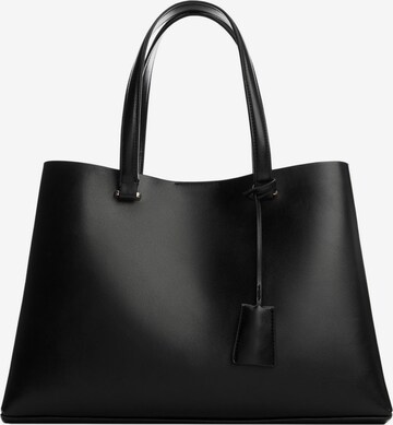 MANGO Ročna torbica 'BELLO' | črna barva: sprednja stran