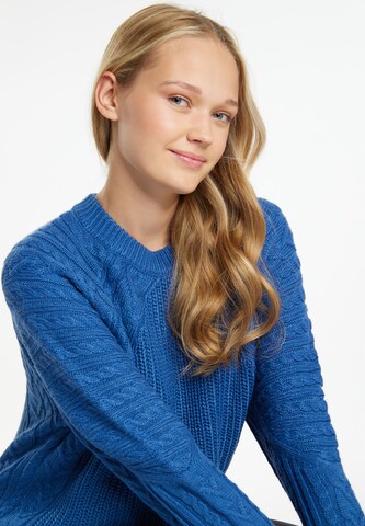 MYMO Pullover 'Blonda' in Blau