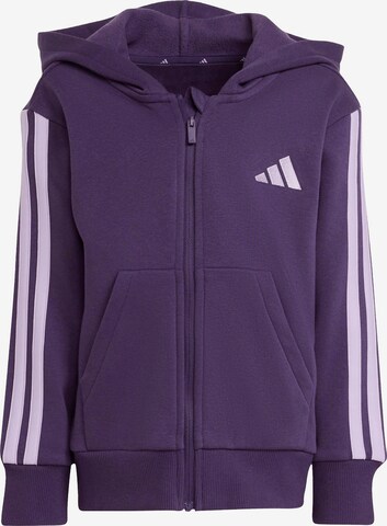 ADIDAS SPORTSWEAR Sportsweatjacke 'Essentials' in Lila: Vorderseite